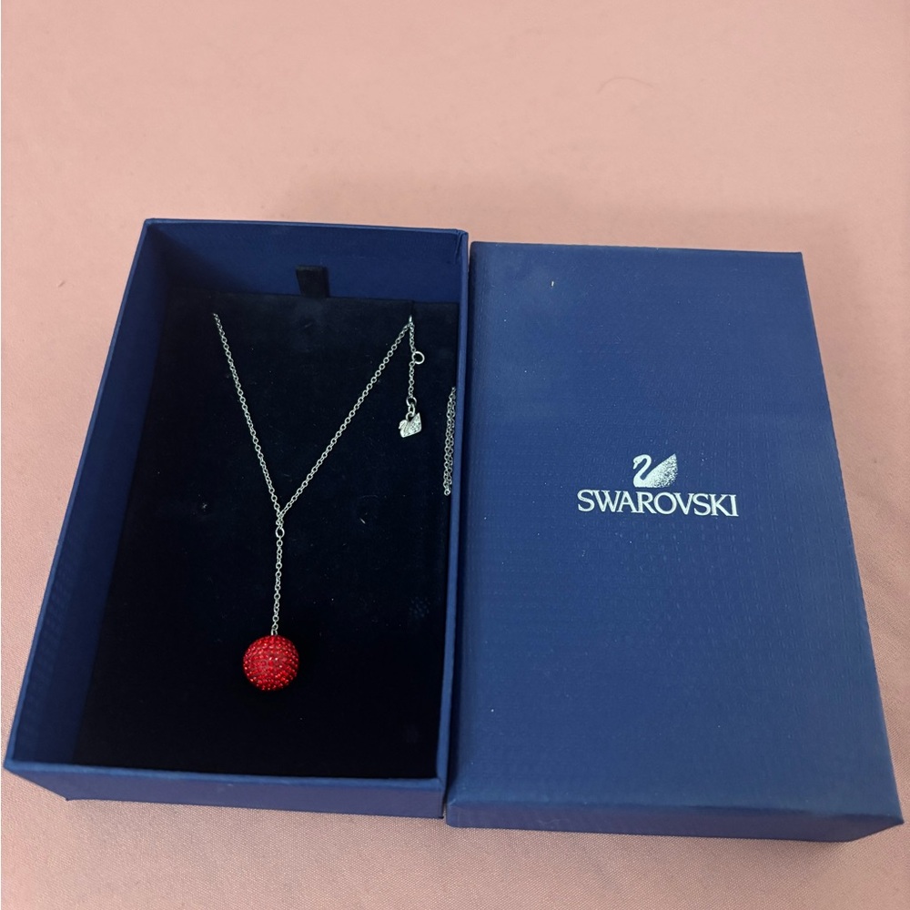 Swarovski Red Crystal Necklace